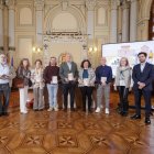 Asistentes a la presentación del III Plan de Cooperación al Desarrollo del Ayuntamiento.