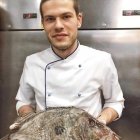 Luto en la hostelería de Valladolid por la muerte en el frente del chef ucranuiano Gregory.