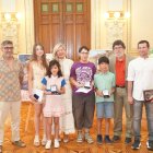 Carvajal e Irigoyen, con los galardonados