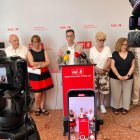 Pedro Herrero durante la rueda de prensa