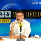 El humorista Quequé en el programa Hora Veintipico