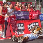 El 3G Valladolid 3x3 tras uno de sus triunfos en suelo francés
