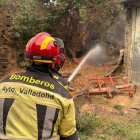 Participación de los bomberos de Valladolid en las labores de extindión de los incendios del Bierzo en León