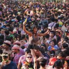 Desfile de peñas de las fiestas de Valladolid