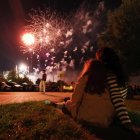 Sexto día de fuegos artificiales en las Fiestas de Valladolid.