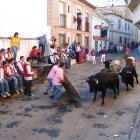 Encierro en Mayorga, en una imagen de archivo