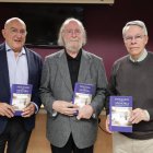 Jesús Julio Carnero, Joaquín Díaz y Jesús Urrea en la presentación del libro.