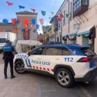 Un agente de la Policía Local