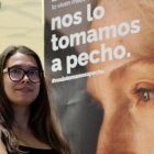 Natalia de la Puente, paciente que tuvo cáncer de mama.