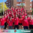 Árbitros de balonmano en Valladolid.