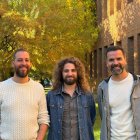 Diego Rebaque, Asier Largo-Gosens y Hugo Mélida, investigadores del grupo FISIOVEGEN de la ULE