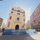 Imagen reciente del edificio de la plaza de Madrid.