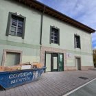 Contenedor de obras en el antiguo Marqués de la Ensenada de Valladolid