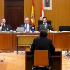 El exalto cargo de Iberdrola Xavier Viteli declara ante el tribunal. EP