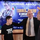 Presentación del combate de Isa Rivero en Valladolid ante la mexicana Silvia Torres.