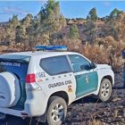 Un agente de la Guardia Civil