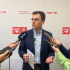 El portavoz del PSOE de Valladolid, Pedro Herrero
