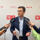 El portavoz del PSOE de Valladolid, Pedro Herrero