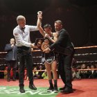 Isa Rivero, campeona del mundo en peso átomo en Valladolid.
