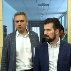 Una imagen de archivo de Javier Izquierdo y Luis Tudanca