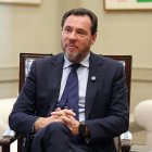 Óscar Puente, ministro de Transportes y Movilidad Sostenible, en un momento de la entrevista