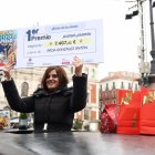 Compras de la premiada del Árbol de los Deseos.