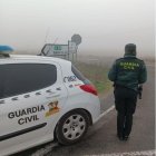 Agente de la Guardia Civil en Nava del Rey.