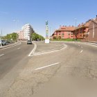 Carretera Rueda con Anselmo Miguel Nieto, donde se ha producido un accidente