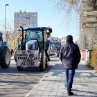 Tractorada en Valladolid en una foto de archivo.