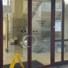 Puerta de entrada del Registro Civil de Valladolid