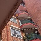 Incendio en el octavo piso de la calle Guipúzcoa