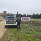 Guardia Civil en Bolaños de Campos.