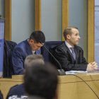 El acusado de matar a Sergio Delgado, José Luis Novoa, en la Audiencia Provincial de Burgos