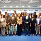 Foto de familia de la candidatura del PP en Valladolid.