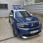 Vehículo de la Policía Municipal.