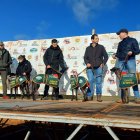 Las cuatro galgas semifinalistas nacionales en Nava del Rey