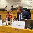 Carlos Martínez, en Bruselas