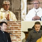 Óscar Martín, Jesús Álvaro Sancho, Guillermo Camino y  Juan Pablo Hervada