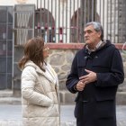 El candidato de Por Ávila a las Cortes de Castilla y León, Pedro Pascual, aborda las propuestas de la formación en materia educativa.