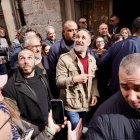 Abascal recorre las calles de Tordesillas durante su visita a la localidad el pasado viernes.