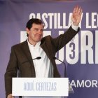 El candidato a la Presidencia de la Junta, Alfonso Fernández Mañueco.