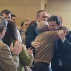 El presidente del Partido Popular de Castilla y León, Alfonso Fernández Mañueco, clausura la Junta Directiva Autonómica.