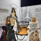 Vestidos inspirados en el patrimonio de Valladolid en la Fashion Week de Madrid.