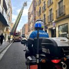 Un agente de la Policía Municipal de Valladolid durante una intervención, en una foto de archivo.