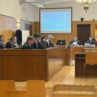 Nueva jornada del juicio por el 'caso ataúdes' en la Audiencia de Valladolid.