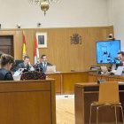 La Audiencia de Valladolid en una nueva sesión del 'caso ataúdes'.