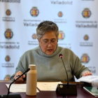 Cristina Colino, portavoz del grupo municipal Valladolid Toma la Palabra.
