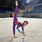 Mario Collantes, en el Campeonato de España de Gimnasia.