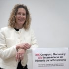 María López Vallecillo, presidenta del XIX Congreso Nacional y XIV Internacional de Historia de la Enfermería