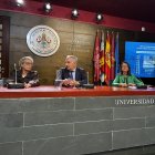 Garcés, Largo y De la Rosa, esta mañana.